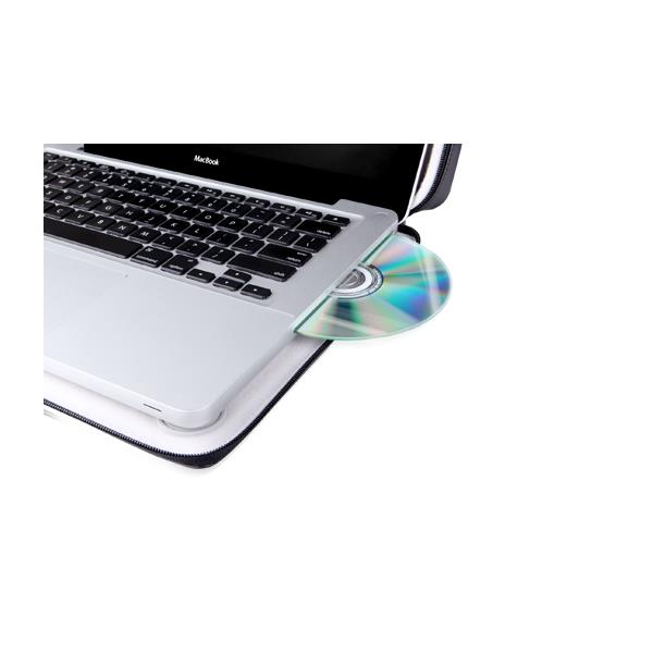 120874 Moshi 99MO010006 Moshi Codex for MacBook 13" sort metallic dataveske